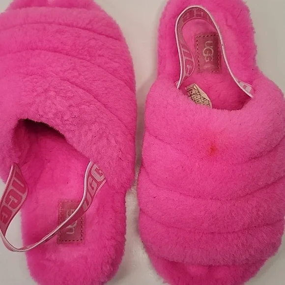 UGG PINK SLIPPERS WMS SIZE 6 - Picture 10 of 10